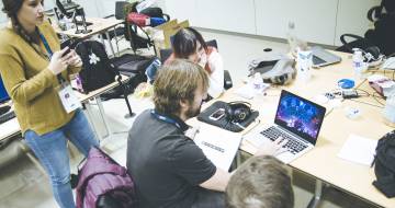 El talento joven se reúne para desarrollar videojuegos