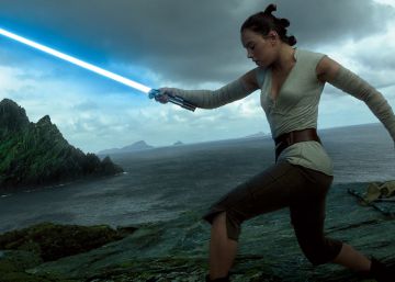 Cuando el sable de Luke Skywalker brilla en 4K