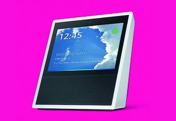 Echo Show La inteligencia de Alexa al alcance de nuestra voz y de nuestros dedos. Su pantalla táctil complementa el modelo de interacción para que podamos sacar provecho de todo su potencial. 229,99 $ (197,15 €)