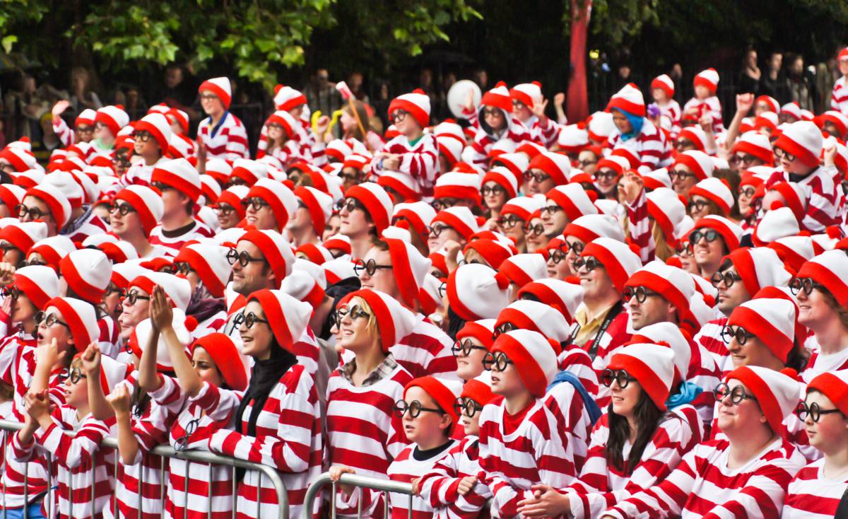Asistentes al evento del record mundial de Wallies celebrado en 2011 en Dublin (Irlanda)