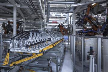 La fábrica en la que los robots bailan