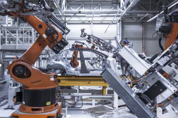 La fábrica en la que los robots bailan