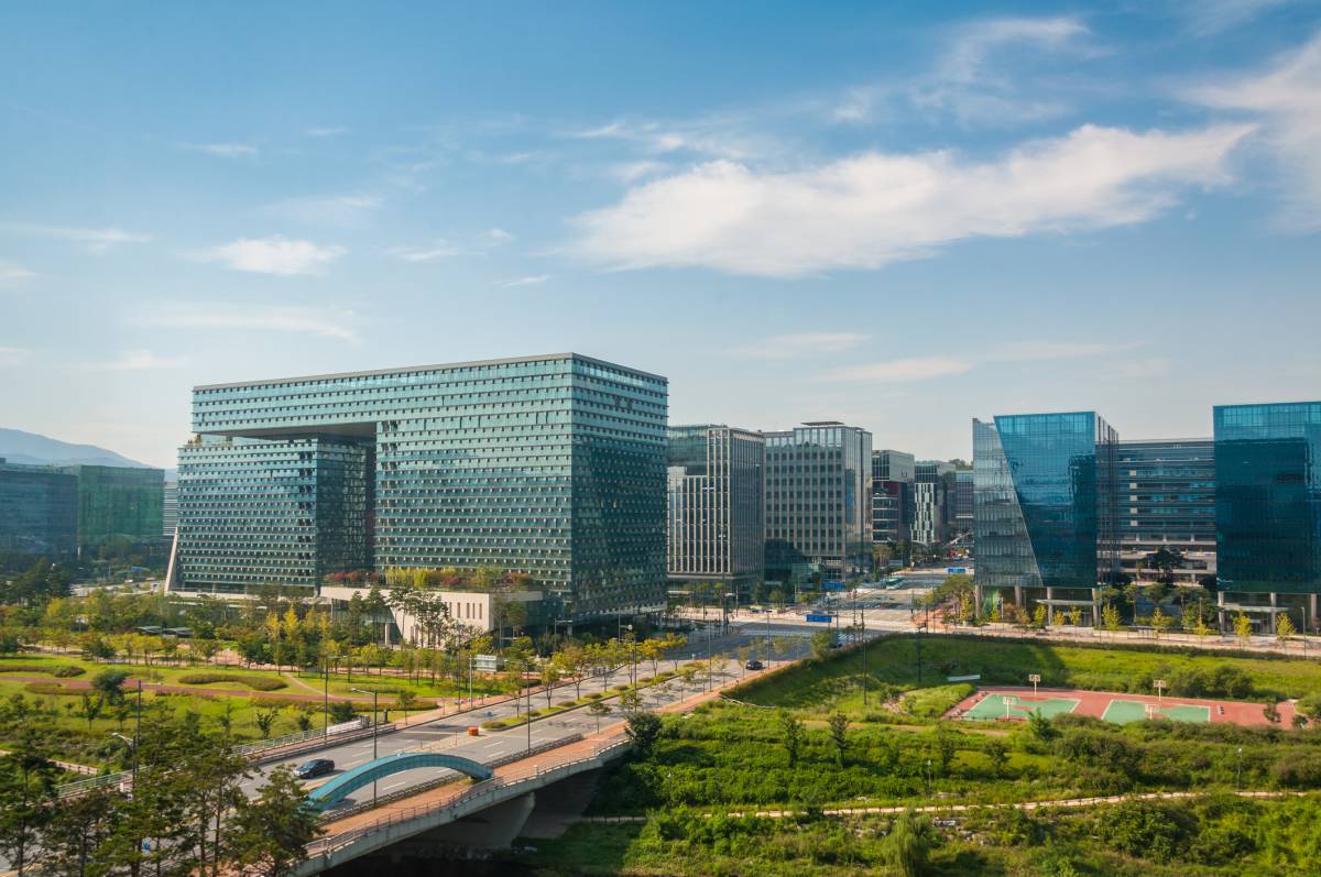 Pangyo, en la provincia de Gyeonggi a unos 40 kilómetros al sur del centro de Seúl.