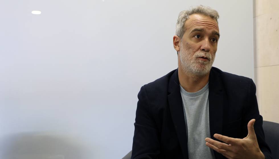 El CEO de Utopicus, Rafa de Ramón, durante la entrevista.