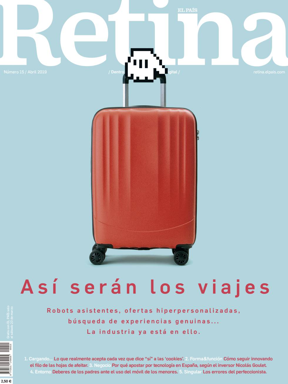 Un lugar al que viajar: la Revista Retina, este sábado en los quioscos