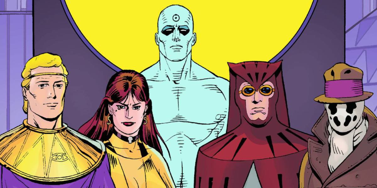 Imagen del cómic Watchmen, de Alan Moore, el Dave Gibbons y John Higgins