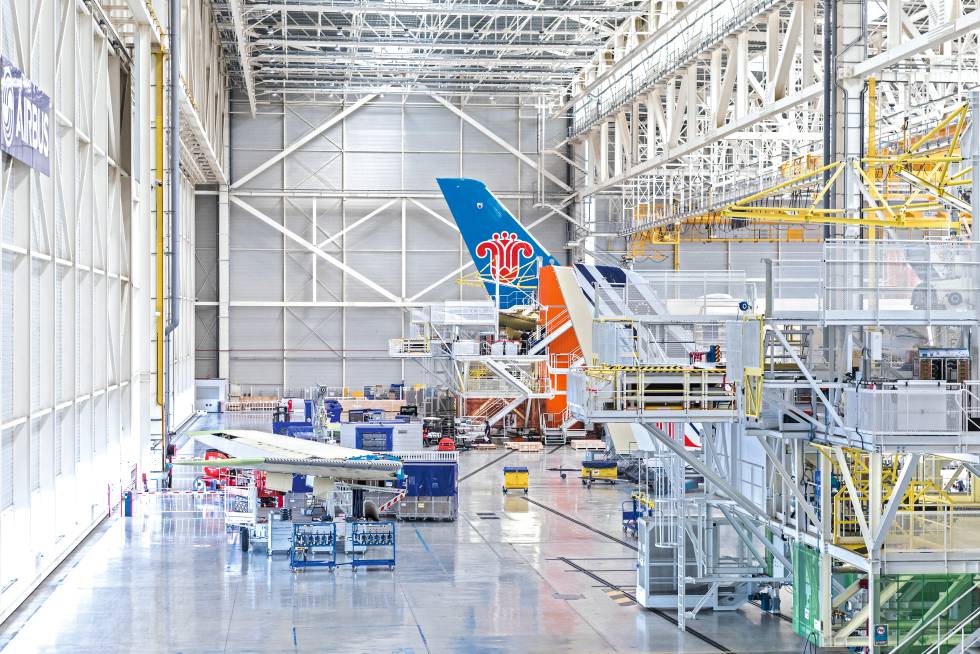 Combustible de algas y taxis aéreos: así se celebran los 50 años en Airbus