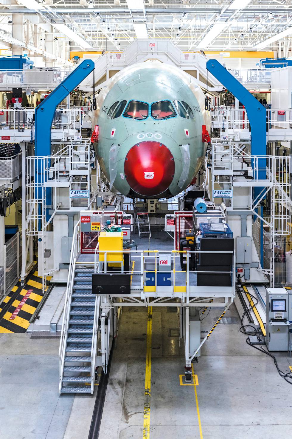 Combustible de algas y taxis aéreos: así se celebran los 50 años en Airbus