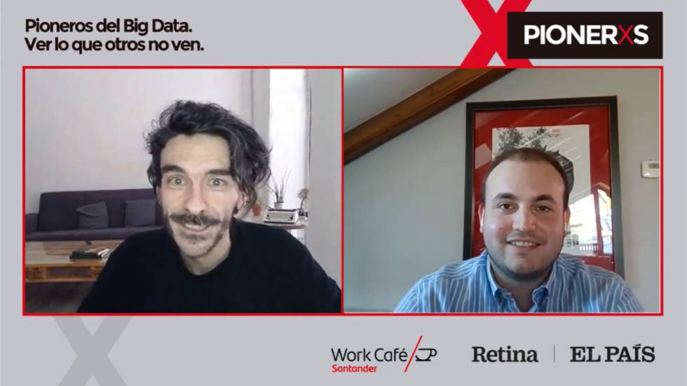 El director de contenidos de Foro Retina, Jaime García Cantero, y José Gómez, sexta generación de Joselito y su brand manager.