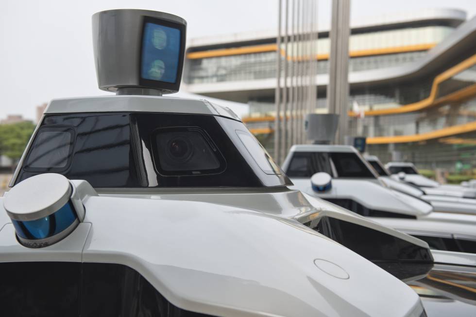A bordo del Uber chino sin conductor