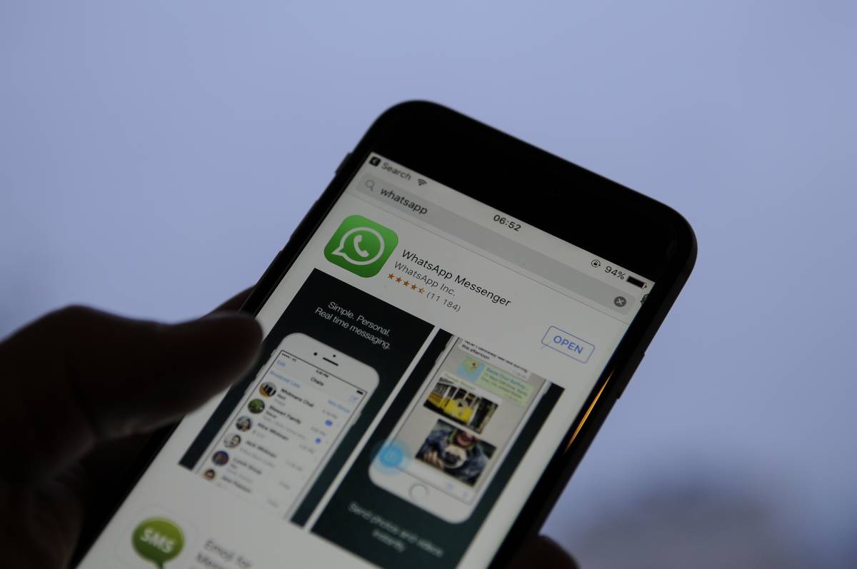 Un usuario descargado Whatsapp.