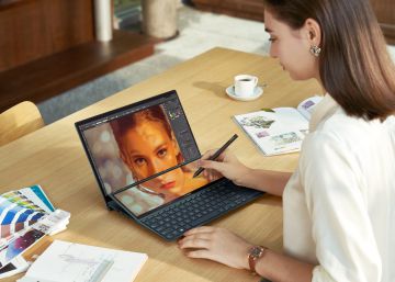 El portátil Asus ZenBook Duo 14 (UX482).