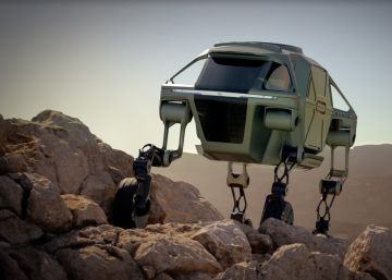 Llegan los vehículos con patas desplegables para recorrer terrenos inaccesibles